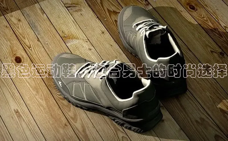 Bsport体育-官方网站诸葛科技黑色运动鞋，适合男士的时尚选择